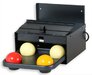CAJA de las bolas por fijacin a pared Para 4 bolas 